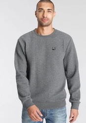 AJC Sweatshirt Rundhalsausschnitt unifarben