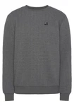 AJC Sweatshirt Rundhalsausschnitt unifarben