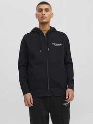 Jack & Jones Sweatjacke schwarz/wei