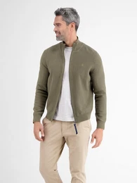 Strickjacke Strickjacke mit Stehkragen