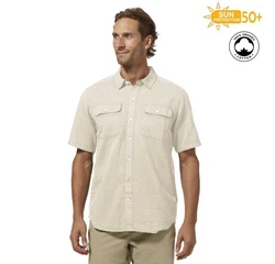 ROYAL ROBBINS Poloshirt Cool Mesh Hemd Pastell/Hellblau/Beige/Blau