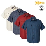 ROYAL ROBBINS Poloshirt Cool Mesh Hemd Pastell/Hellblau/Beige/Blau