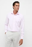 Eterna Langarmhemd COMFORT FIT NON IRON Rosa/Fliederfarben/Lila