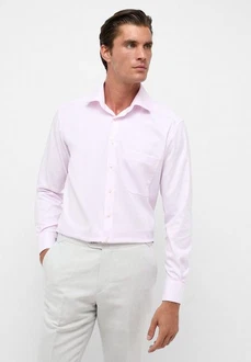 Eterna Langarmhemd COMFORT FIT NON IRON Rosa/Fliederfarben/Lila Eterna Langarmhemd COMFORT FIT NON IRON Rosa/Fliederfarben/Lila