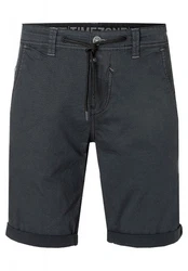 TIMEZONE Chinoshorts Chino Shorts mit Kordelzug LucaTZ 5918 Schwarz