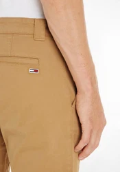 Tommy Jeans Chinohose TJM SCANTON CHINO PANT Khaki/Braun/Beige