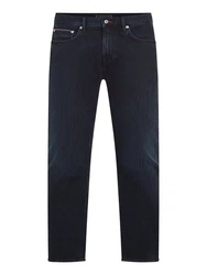 Tommy Hilfiger Straight-Jeans STRAIGHT DENTON STR Dunkelblau/Lila