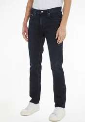 Tommy Hilfiger Straight-Jeans STRAIGHT DENTON STR meek blau/schwarz