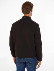 Tommy Hilfiger Steppjacke CL MIX MEDIA STAND COLLAR JACKET Schwarz/Grau