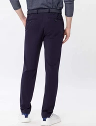 EUREX by BRAX Chinohose Style THILO Dunkelblau/Lila