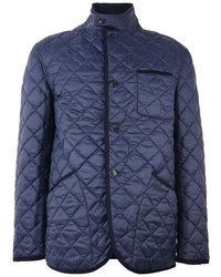 Barbour Steppjacke Modern Liddesdale Dunkelblau/Hellblau/Blau