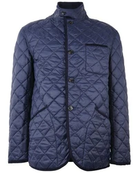 Barbour Steppjacke Modern Liddesdale Dunkelblau/Hellblau/Blau