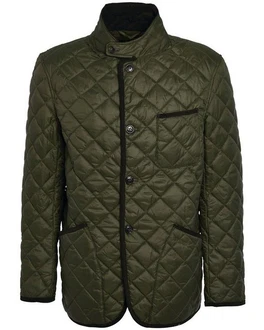 Barbour Steppjacke Modern Liddesdale Dunkelgrün/Grün