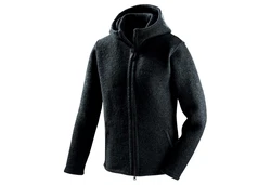 Mufflon Randy Wolljacke Dunkelblau/Schwarz/Dunkelgrau