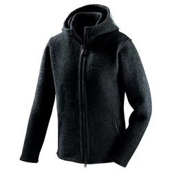 Mufflon Randy Wolljacke Dunkelblau/Schwarz/Dunkelgrau