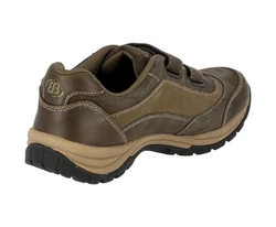 BRTTING Freizeitschuh Man Comfort V Klettschuh Khaki/Dunkelgrün/Braun