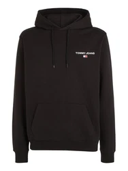 Tommy Jeans Kapuzensweatshirt TJM REG ENTRY GRAPHIC HOODIE Schwarz