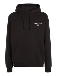 Tommy Jeans Kapuzensweatshirt TJM REG ENTRY GRAPHIC HOODIE Schwarz