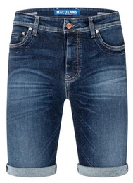 5-Pocket-Jeans GARVIN SHORT dark blue 3D wash 6694-00-1980 H777