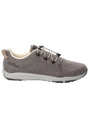Jack Wolfskin SPIRIT WOOL LOW Sneaker Hellgrau/Beige/Grau/Lila/Braun
