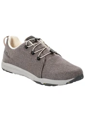 Jack Wolfskin SPIRIT WOOL LOW Sneaker Hellgrau/Beige/Grau/Lila/Braun