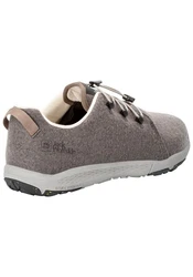 Jack Wolfskin SPIRIT WOOL LOW Sneaker Hellgrau/Beige/Grau/Lila/Braun