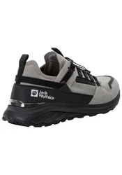 Jack Wolfskin DROMOVENTURE ATHLETIC LOW Sneaker Hellgrau/Grau/Schwarz/Beige