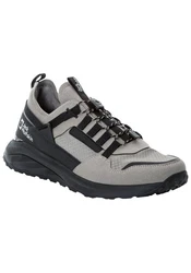Jack Wolfskin DROMOVENTURE ATHLETIC LOW Sneaker Hellgrau/Grau/Schwarz/Beige