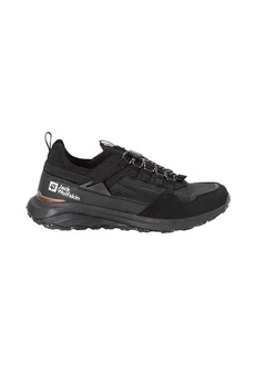 Jack Wolfskin DROMOVENTURE ATHLETIC LOW Sneaker Schwarz/Braun