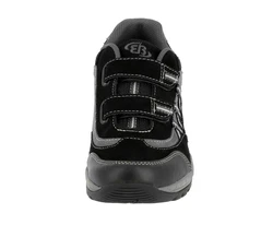 BRTTING Freizeitschuh Man Comfort V Klettschuh Schwarz/Dunkelgrau