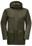 Jack Wolfskin Funktionsparka WINTERLAGER PARKA Dunkelgrün/Grün/Khaki