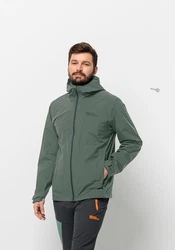 Jack Wolfskin Funktionsjacke ROBURY 2L JKT Grün/Dunkelgrün