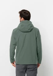 Jack Wolfskin Funktionsjacke ROBURY 2L JKT Grün/Dunkelgrün