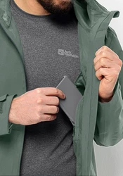 Jack Wolfskin Funktionsjacke ROBURY 2L JKT Grün/Dunkelgrün