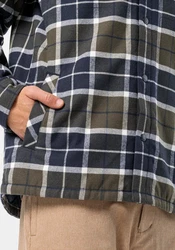 Jack Wolfskin Flanellhemd VAN VIEW SHIRT Blau/Dunkelgrün/Hellblau