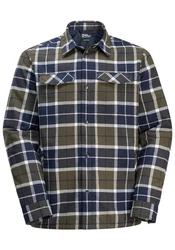 Jack Wolfskin Flanellhemd VAN VIEW SHIRT Blau/Dunkelgrün/Hellblau