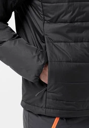Jack Wolfskin Funktionsjacke LAPAWA INS JKT M Schwarz/Dunkelgrau/Grau
