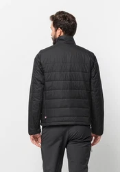 Jack Wolfskin Funktionsjacke LAPAWA INS JKT M Schwarz/Dunkelgrau/Grau