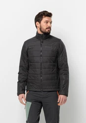 Jack Wolfskin Funktionsjacke LAPAWA INS JKT M Schwarz/Dunkelgrau/Grau