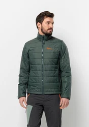Jack Wolfskin Funktionsjacke LAPAWA INS JKT M Grün/Dunkelgrün