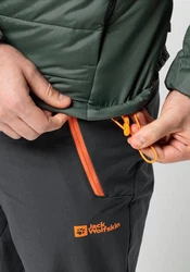 Jack Wolfskin Funktionsjacke LAPAWA INS JKT M Grün/Dunkelgrün