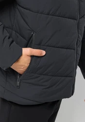 Jack Wolfskin Funktionsjacke KAROLINGER JKT Schwarz/Dunkelgrau/Grau/Dunkelblau