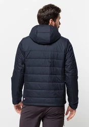 Jack Wolfskin Funktionsjacke LAPAWA INS HOODY Dunkelblau