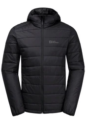 Jack Wolfskin Funktionsjacke LAPAWA INS HOODY Schwarz/Braun/Dunkelgrau/Dunkelblau/Grau