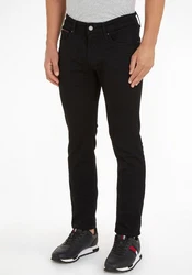 Tommy Jeans Slim-fit Jeans SLIM SCANTON Schwarz/Beige