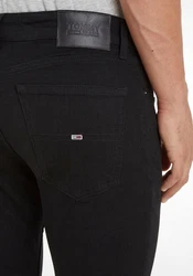 Tommy Jeans Slim-fit Jeans SLIM SCANTON Schwarz/Beige