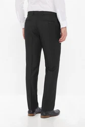 Next Strukturierte Hose aus Wollgemisch Schwarz/Dunkelgrau