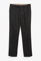 Next Strukturierte Hose aus Wollgemisch Schwarz/Dunkelgrau