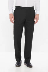 Next Strukturierte Hose aus Wollgemisch Schwarz/Dunkelgrau