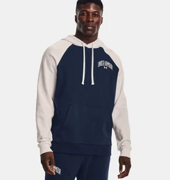 Kapuzensweatshirt UA RIVAL WM COLORBLOCK HD 408 ACADEMY